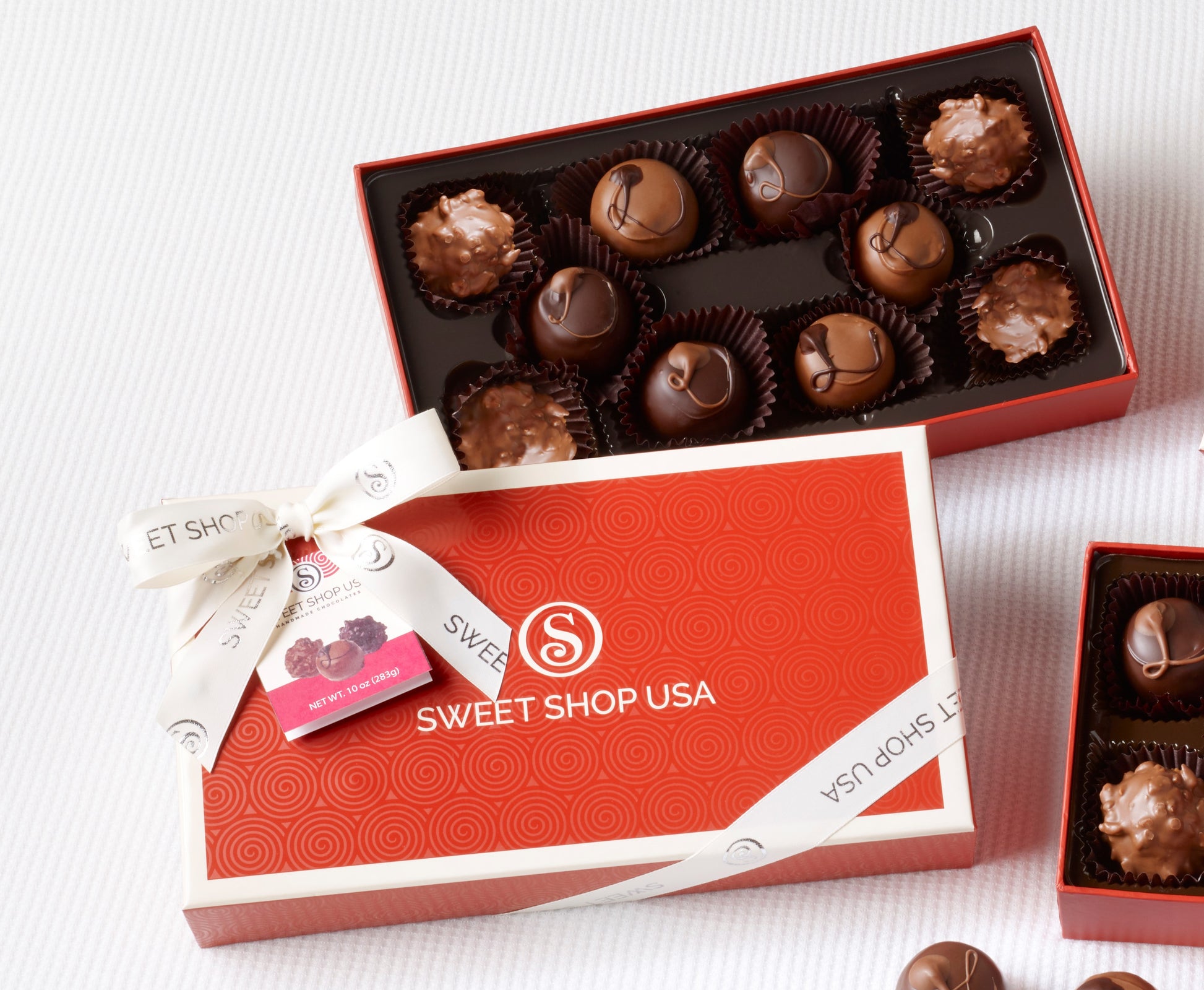 Sweet Shop USA Every Day Truffle Box - Red