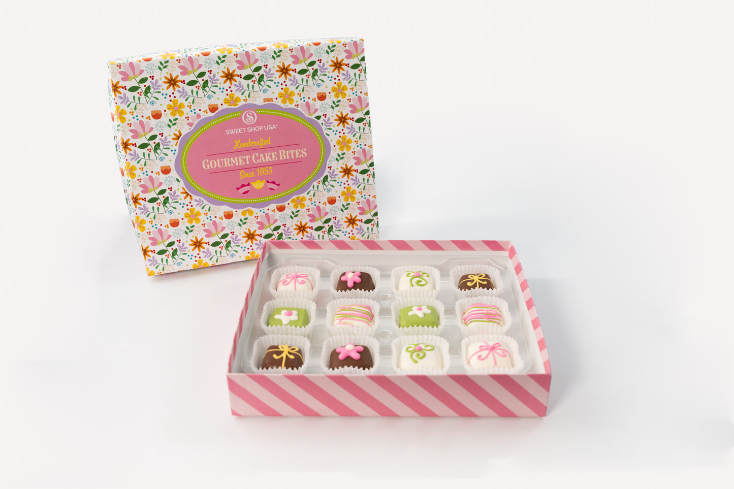 12oz 12 piece Gourmet Summer Cake Bites Box