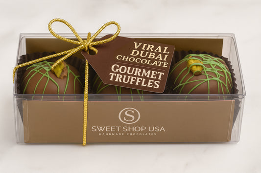 4.5oz 3pc Pistachio Butter Truffles 3pk