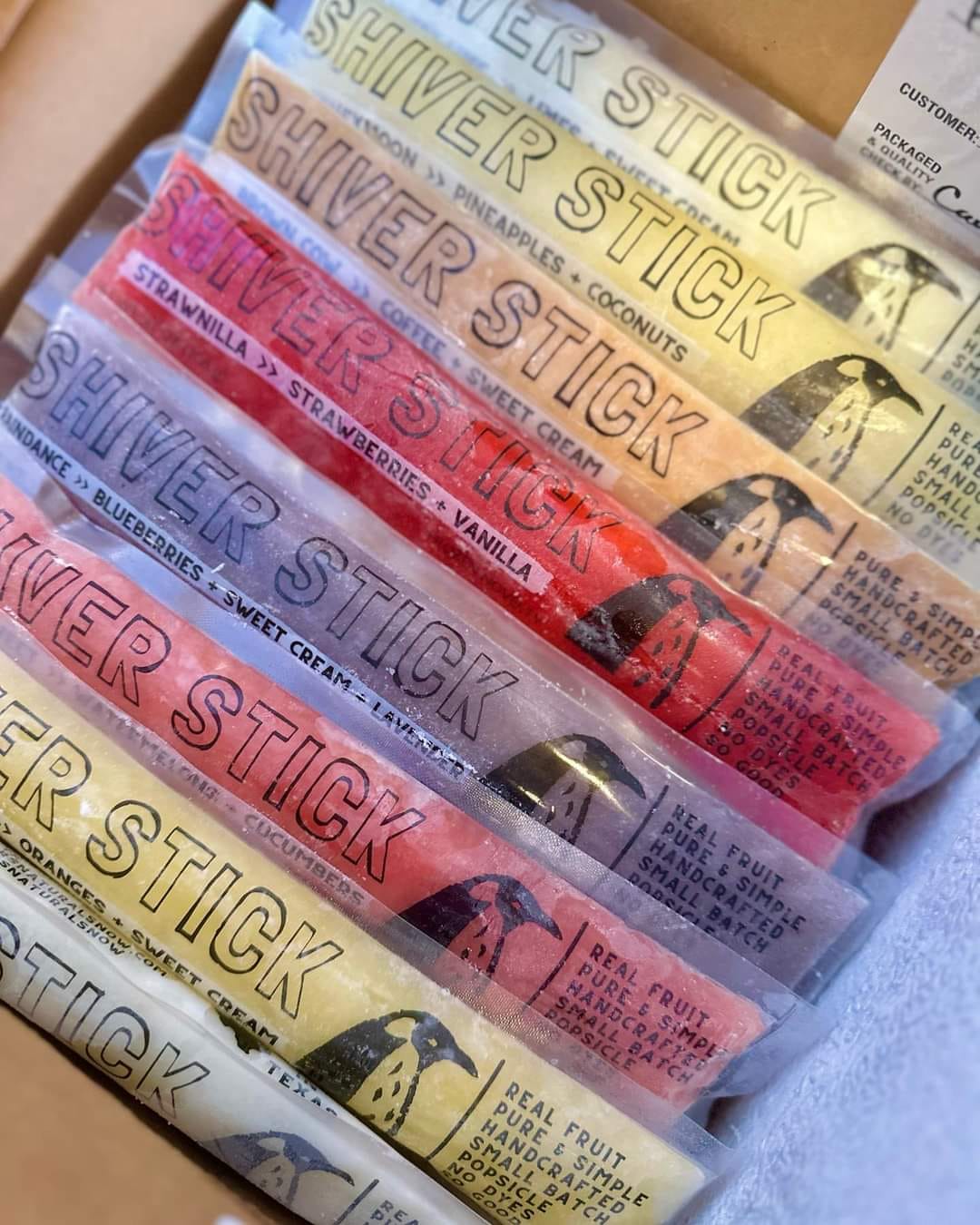 Shiver Sticks: Assorted - 12 pack